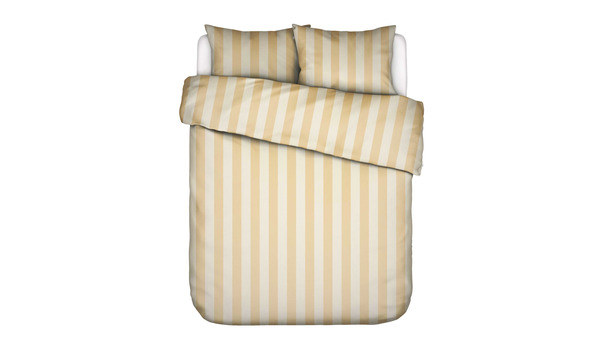 Bettwäsche Essenza Minte Stripe Yellow straw - Vanilla