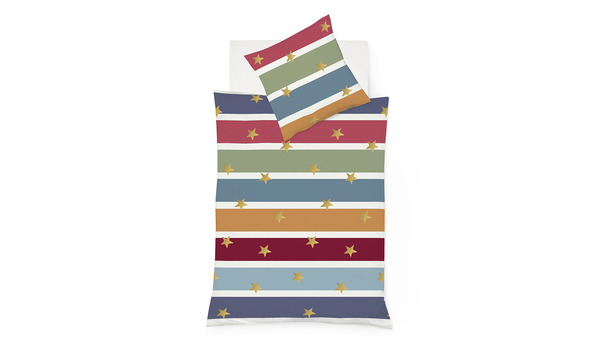 Bettwäsche Satin Sterne