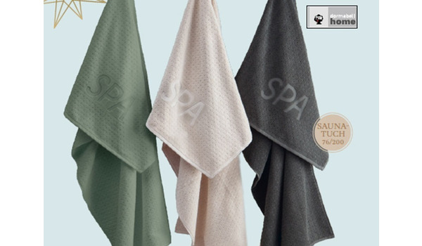Saunatuch Uni Frottier dormabell SPA